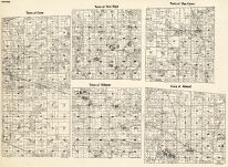 Portage County - Grant, New Hope, Pine Grove, Belmont, Almond, Wisconsin State Atlas 1930c